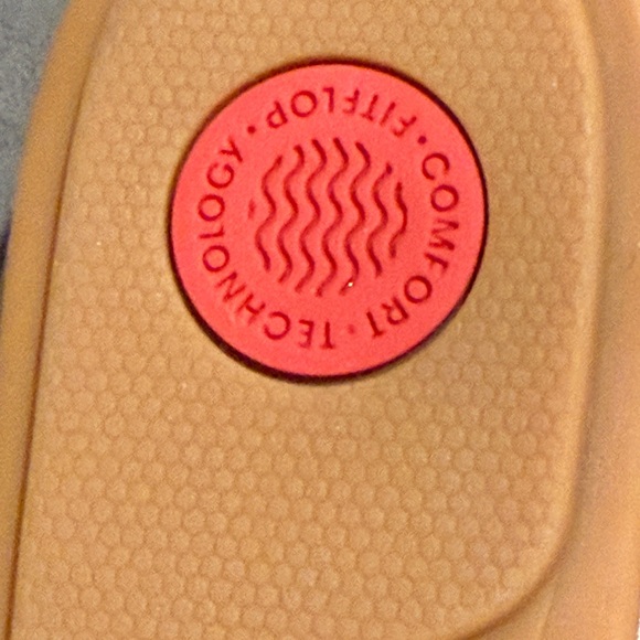 Fitflop Rose Gold Allegro Ballet Flat NWOB Size 8 - Picture 7 of 8